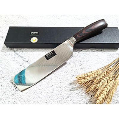 DAO BẾP USUBA -DAO BẾP NHẬT THÉP DAMASCUS MÃ DT125