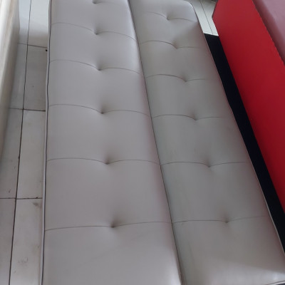 Sofa giường  Special 1m7 da màu xám tùy chọn Juno Sofa