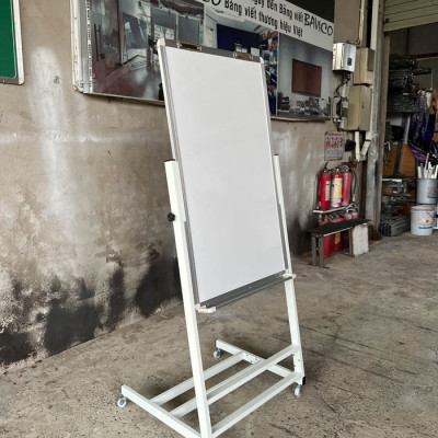 Bảng Flipchart F4 - Mặt bảng trắng polytaiwan viết bút lông KT 60x100cm