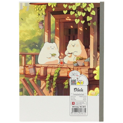 Tập Haplus Olala - Kẻ Ngang - 200 Trang 70gsm - Hải Tiến 6874 (Mẫu Bìa Giao Ngẫu Nhiên)