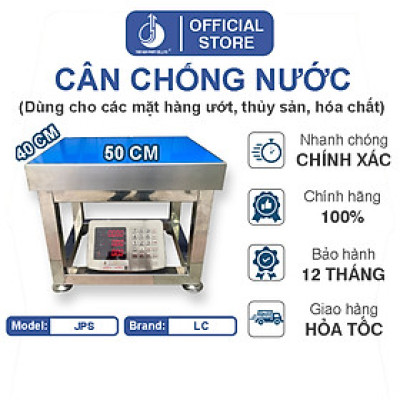 Cân Tính Tiền Chống Nước JPS - Mặt Bàn Cân 400x500MM