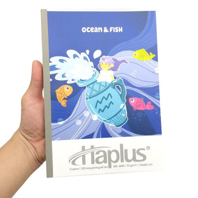 Vở Kẻ Ngang 120 Trang 70gsm Cosmo - Haplus 6430 (Mẫu Màu Giao Ngẫu Nhiên)