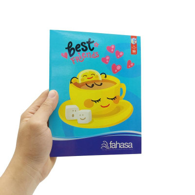 Tập Học Sinh Best Friends - 4 Ô ly 100 Trang ĐL 80gsm - Fahasa 04 (Mẫu Sản Phẩm Ngẫu Giao Ngẫu Nhiên)