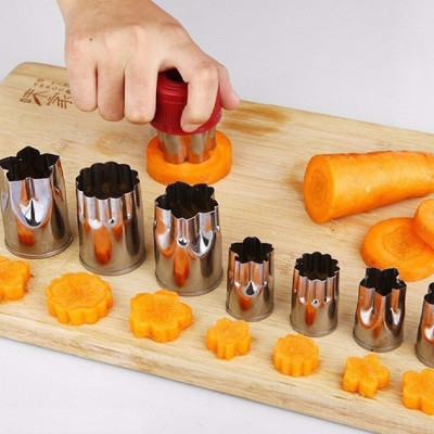 Bộ Dụng Cụ Cắt Tỉa Củ Quả 8 Món