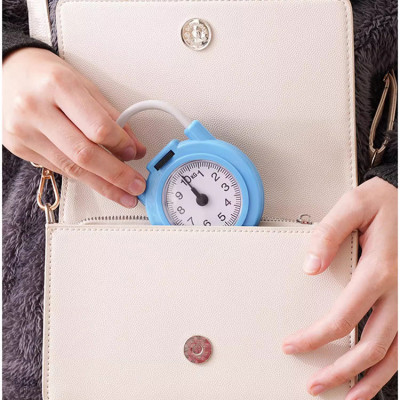 Cân cầm tay mini 10kg có móc treo tiện dụng cho việc đi chợ, du lịch, lò xo cơ học đồng hồ kim siêu chuẩn