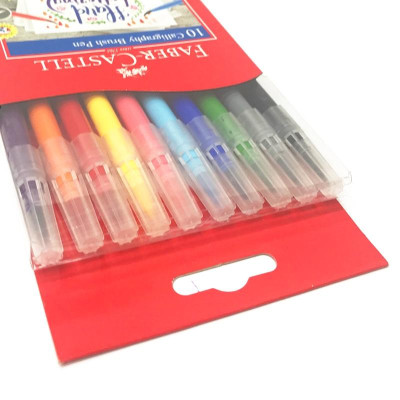 Bút Thư Pháp 10 Màu Calligraphy Đầu Cọ - Faber-Castell