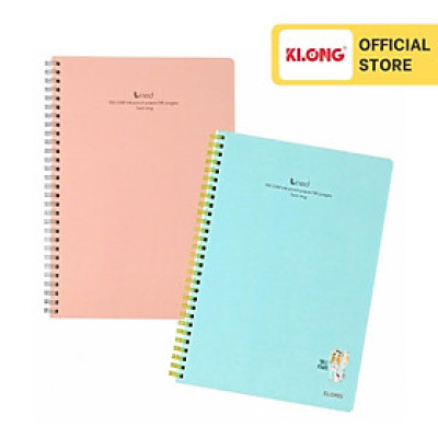 Vở kẻ ngang lò xo kép bìa nhựa 2 mặt B5 80 trang 100/76; MS: 580