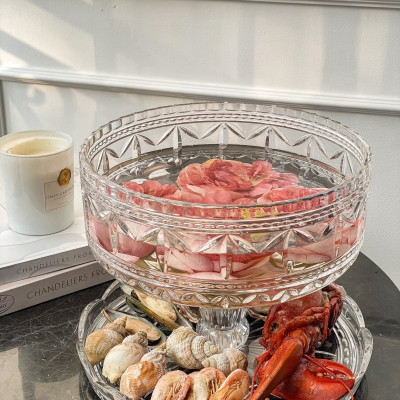 Chân bồng Bohemia Tulip 32cm có nắp