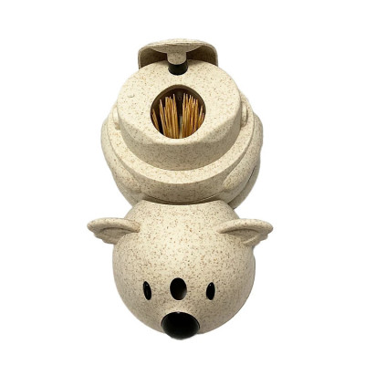 Hộp đựng tăm hình gấu dễ thương - Hàng chính hãng 