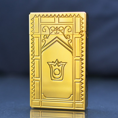 Vỏ Hột Quẹt Bật Lửa Upon Gas Đá D106V Họa Tiết Hoàng Gia Đẹp Độc Lạ - Dùng Gas Đá Cao Cấp