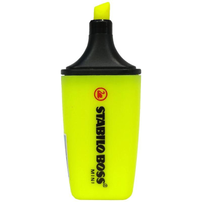 Bút Dạ Quang Boss Mini - Stabilo HL07-24 - Màu Vàng