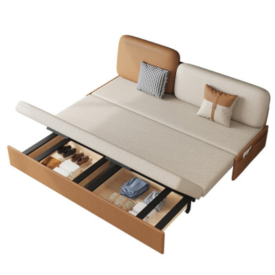 Sofa giường đa năng hộc kéo HGK-10 ngăn chứa đồ tiện dụng Juno Sofa KT 1m7