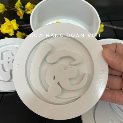 COMBO BỘ 3 mặt Khuôn xôi PHÚC LỘC THỌ - SIÊU ĐẸP. Khuôn xôi in nhấn tạo hình, định hình chữ Phúc Lộc Thọ - Size 12 cm. C