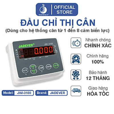 Đầu Chỉ Thị Cân Điện Tử JWI-3100 JADEVER