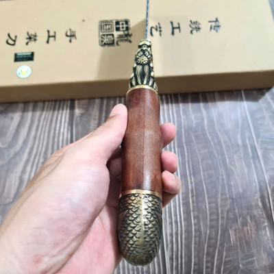 DAO BẾP - DAO THÁI KHÂU RỒNG MÃ A12 DT152 NT topcomshop vn