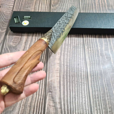 DAO BẾP - DAO THÁI HOA VĂN KHÂU ĐỒNG MÃ A4 DT157 NT topcomshop vn