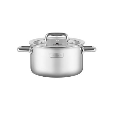 Bộ Nồi INOX 3 Lớp Liền Khối Elmich Trimax ECO EL-8005 (Bộ 3 Nồi Size 18, 20, 26cm & Quánh Size 16cm) - HÀNG CHÍNH HÃNG