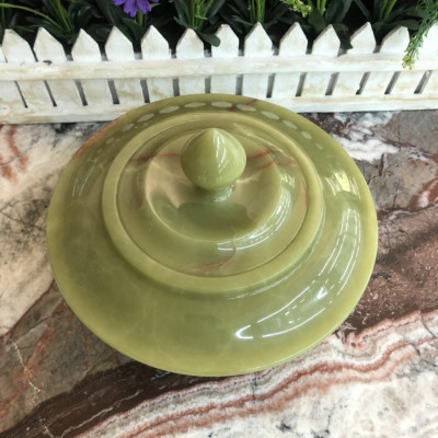 Thố, hủ đựng thực phẩm, trà đá ngọc Onyx - Đường kính 22 cm