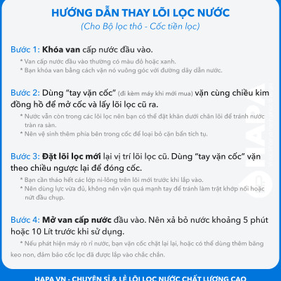Lõi Lọc Tổng Đầu Nguồn AQUAPHOR Thay Cho Máy Lọc Nước AQUAPHOR VIKING - Hàng Chính Hãng