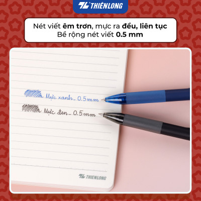 Bút gel Hoshi Thiên Long GEL-047/HS - Công nghệ Nhật Bản