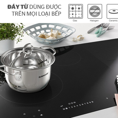 Nồi Inox 5 đáy SUNHOUSE SHG788-16