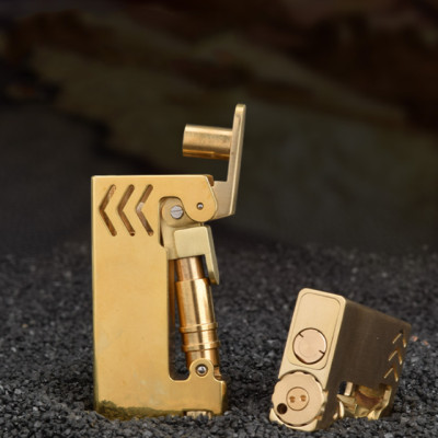 Vỏ Hột Quẹt Bật Lửa Xăng Bấc Đá ShuFang SF01 Hàng Thủ Công Độc Lạ Tiện Dụng - Dùng xăng bấc đá cao cấp