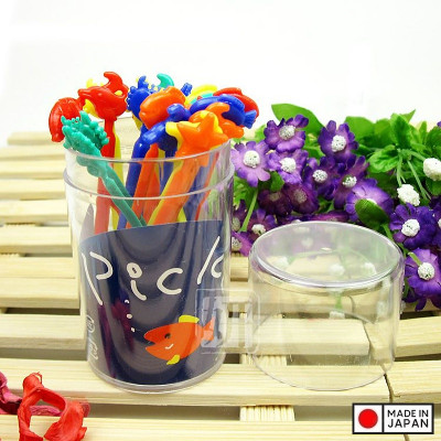 Hộp 25 tăm xiên trái cây hình gấu Chibikko Pick - Hàng Nội Địa Nhật Bản