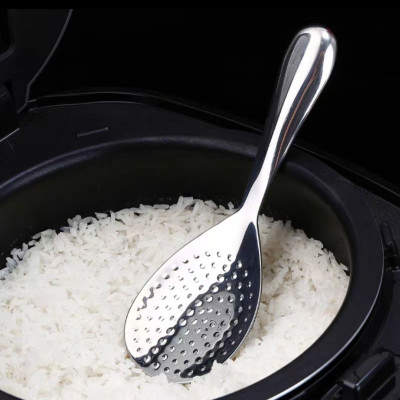 MUỖNG CƠM INOX SUS 304 CHỐNG DÍNH 2 MẶT MÃI ĐỈNH ( HÀNG DẦY XỊN - MSP-AL380 )