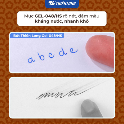 Bút gel Hoshi Thiên Long GEL-049/HS - Công nghệ Nhật Bản