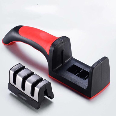 Dụng Cụ Mài Dao Kéo 3 Rãnh Cầm Tay Mài Dao Nhanh Bén Siêu Tiện Lợi