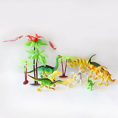 Bộ đồ chơi sưu tập mô hình Khủng Long Dinosaurs nhựa ABS cao cấp