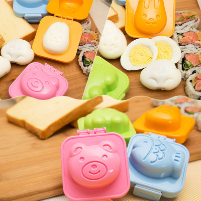 Bộ 8 khuôn cơm tạo hình ngộ nghĩnh cho bé yêu. kích thích bé ăn