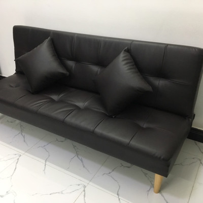 Ghế sofa bed, sofa giường màu đen SB14