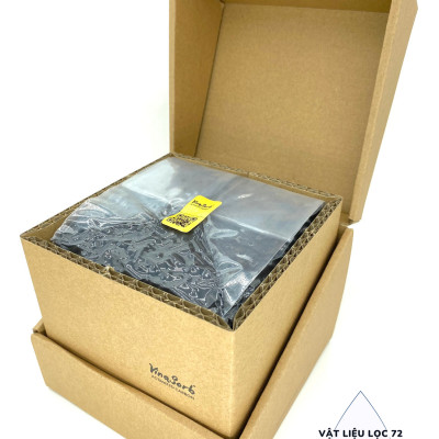 Hộp 500Gram Than hoạt tính dạng viên nén 4mm, Thương hiệu Vina Sorb OXY 450L