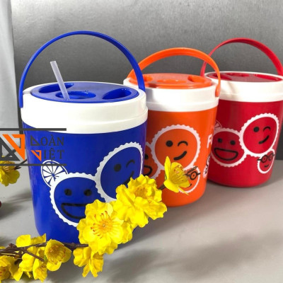 BÌNH GIỮ NHIỆT (0880 ) 1, 5 lit. Nhựa PP, PU nguyên sinh - Không đọng sương bên ngoài bình, giữ nhiệt lâu. Hàng Việt Nam