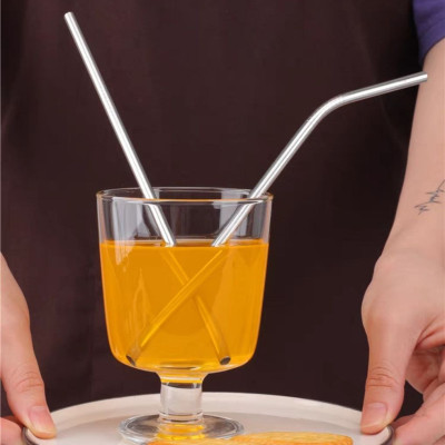 Bộ 4 Ống Hút Inox (Ống Hút inox sus 304) -Tặng cọ VS