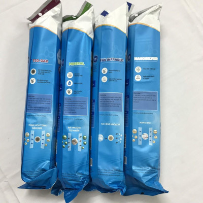 Combo 4 lõi lọc nước chức năng Karofi 5,6,7.8 chính hãng ( GAC-T33, Khoáng đá, Hồng ngoại xa, Nano bạc ) - Hàng Chính Hãng