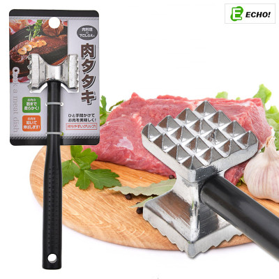 Dụng cụ dần thịt, đập tỏi inox Echo 18,5cm Nội địa Nhật Bản