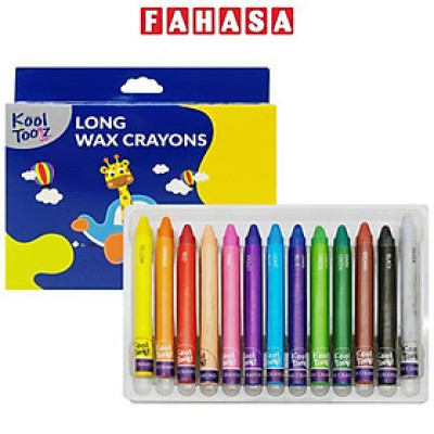 Hộp 13 Bút Sáp Màu - Kool Toolz