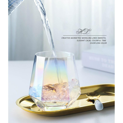 CỐC THỦY TINH LỤC GIÁC | 6 LY TT CHỊU NHIỆT BOROSILICATE CAO CẤP | CỐC LỤC NĂNG TRONG SUỐT