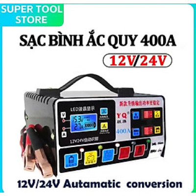 BỘ SẠC BÌNH ẮC QUY ĐIỆN TỬ 12V-24V SẠC BÌNH TỪ 150A TRỞ XUỐNG CÓ NHIỀU CHỨC NĂNG SẠC THÔNG MINH