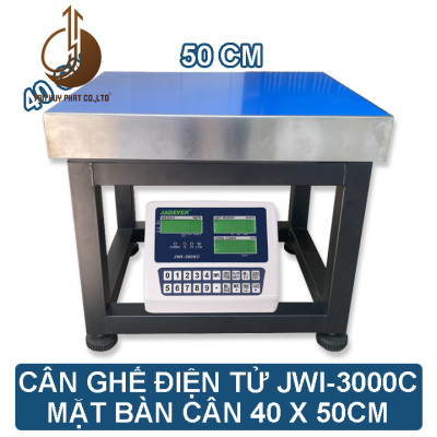Cân Đếm Số Lượng JWI-3000C - Mặt Bàn Cân 400x500MM