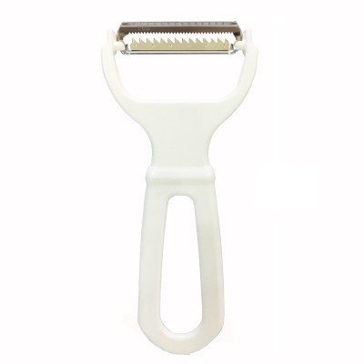 Nạo sợi củ quả Echo, lưỡi dao inox sắc bén nên loại bỏ vỏ một cách nhanh chóng, mượt mà và rất đẹp mắt - nội địa Nhật Bản 