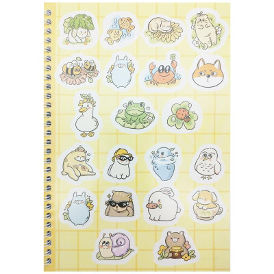 Sổ Lò Xo B5 Caro 120 Trang 100gsm - Thiên Long MB-016