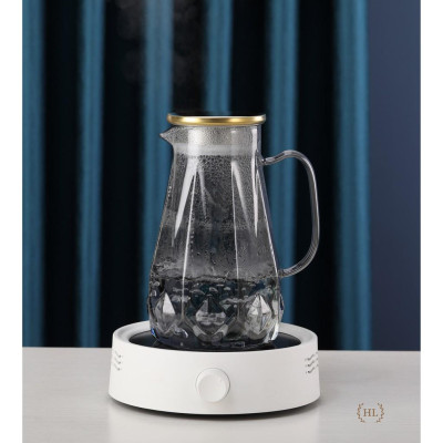 Bình cốc thuỷ tinh phong cách NORDIC Quả Trám | Bộ Bình Ly Thuỷ Tinh Chịu Nhiệt Tạo Hình Dãy Núi(Mix Lẻ)