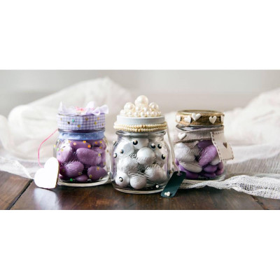 Hũ thủy tinh nắp vặn Quattro 150ml - 250ml 