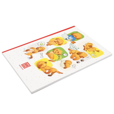 Combo 5 Vở Kẻ Ngang 120 Trang 58gsm Pupil Funny Pet - Hồng Hà 1100 (Mẫu Màu Giao Ngẫu Nhiên)