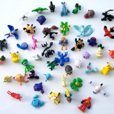 Đồ chơi 72 Pokemon dễ thương cho bé trên 3 tuổi không trùng nhau, chất liệu nhựa PVC đặc sơn màu đẹp, mô phỏng nhân vật phim hoạt hình Poke