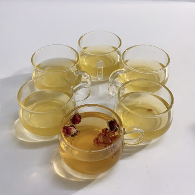 BỘ 6 LY THỦY TINH UỐNG TRÀ DÁNG THẤP - VD721