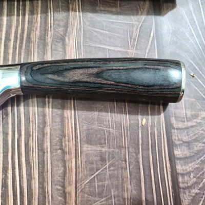 DAO - DAO BẾP NHẬT BẢN SANTOKU THÉP DAMASCUS MÃ A10 DT116 nt topcomshop vn